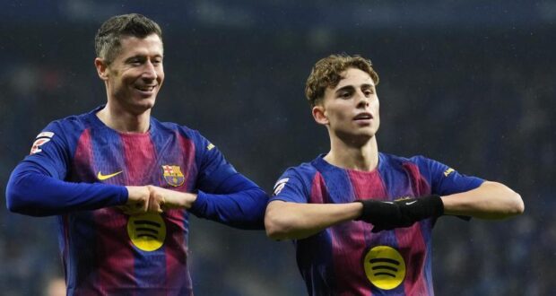 فيرمين لوبيز و ليفاندوفسكي