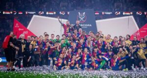 تتويج برشلونة بالسوبر