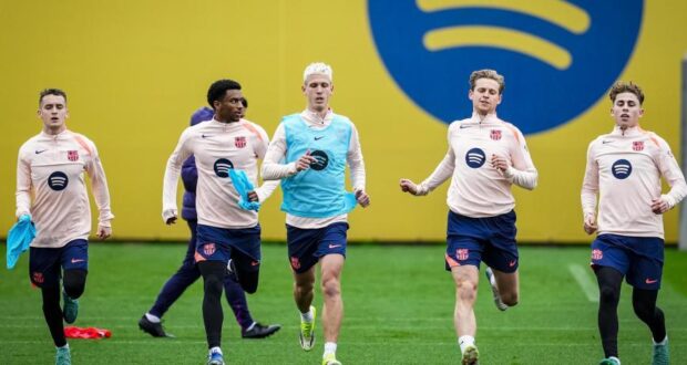 تدريبات برشلونة