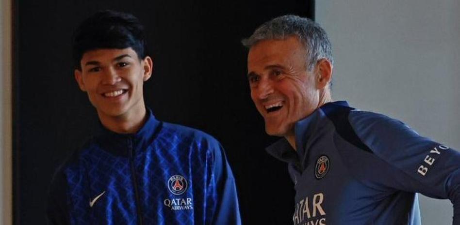 لويس إنريكي و درو