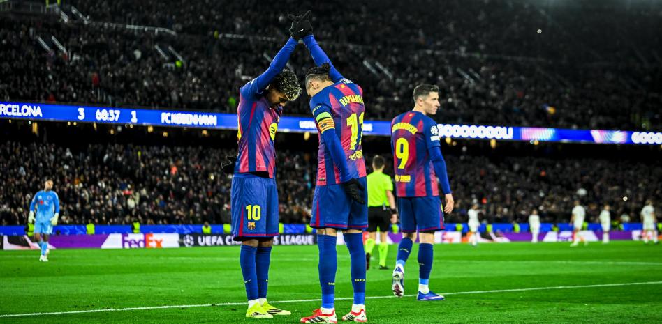 لامين يامال ورافينيا