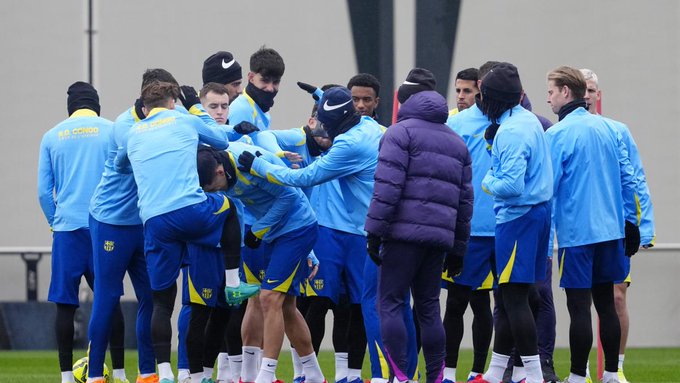 تدريبات برشلونة