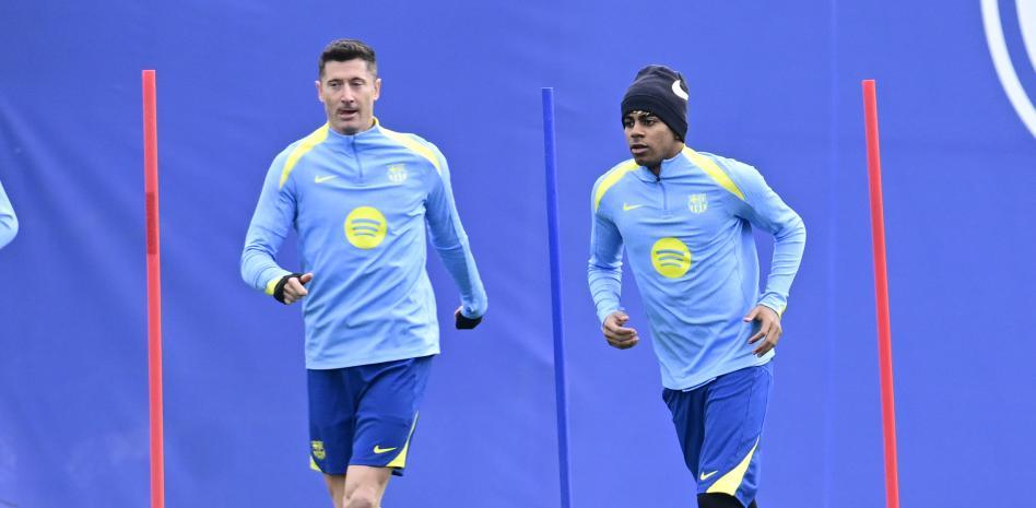 لامين و ليفاندوفسكي