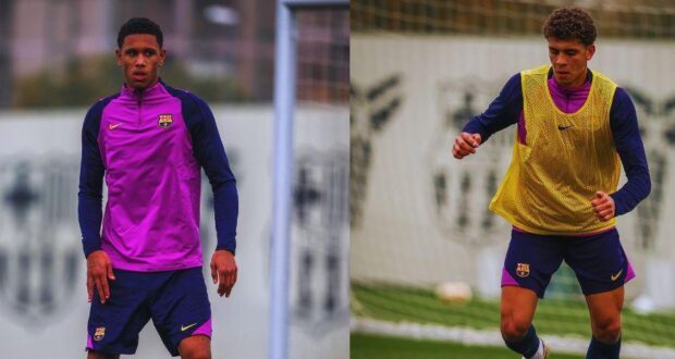 حمزة وأونجستين هما اللاعبان الجديدان لبرشلونة أتليتيك