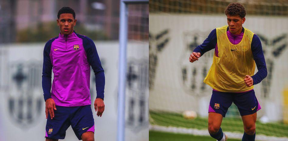 حمزة وأونجستين هما اللاعبان الجديدان لبرشلونة أتليتيك