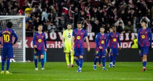 هزيمة برشلونة في جيرونا