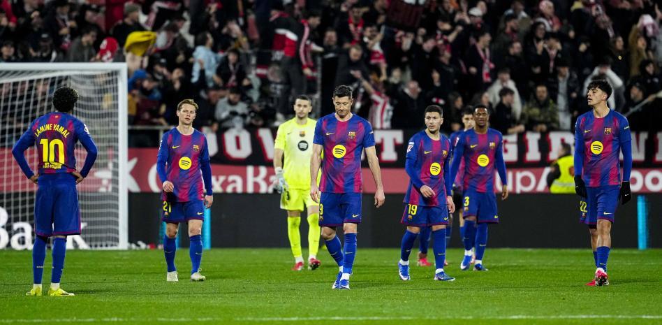 هزيمة برشلونة في جيرونا