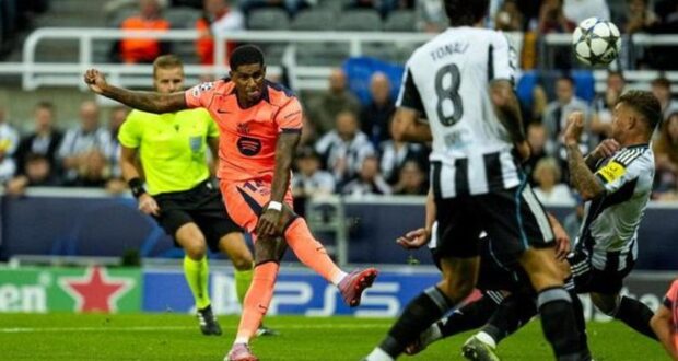 ماركوس راشفورد ضد نيوكاسل