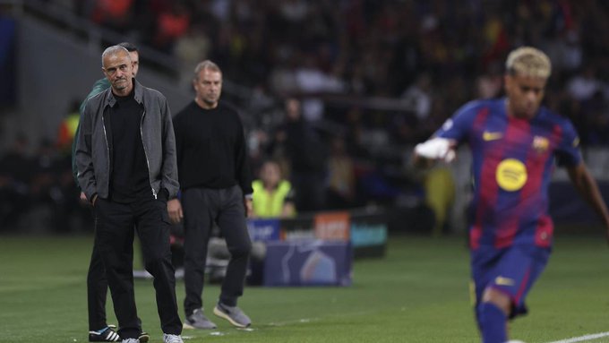 لويس انريكي و فليك و لامين يامال