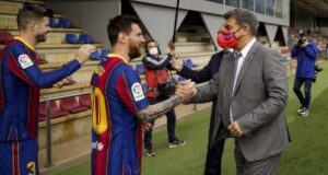 ميسي و لابورتا