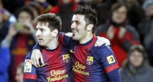 ديفيد فيا و ميسي