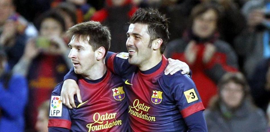 ديفيد فيا و ميسي