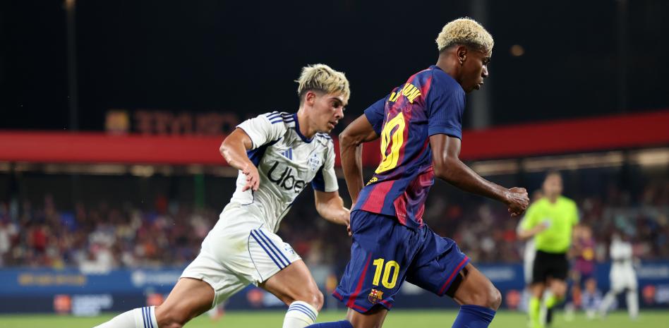 لامين يامال و أليكس فالي