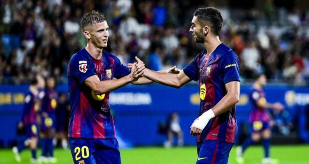 إنتر يراقب ثنائي برشلونة ضمن صفقة باستوني 1 داني أولمو و فيران توريس