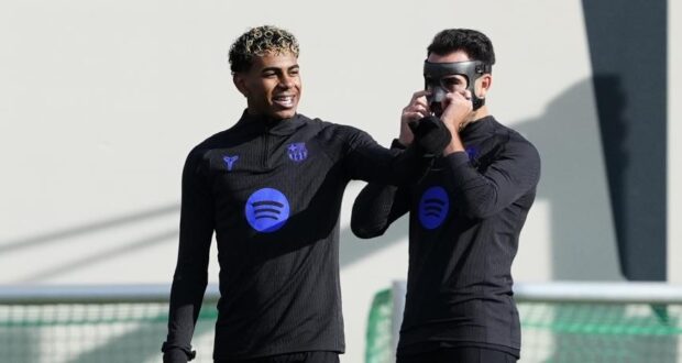 لامين يامال و إريك غارسيا