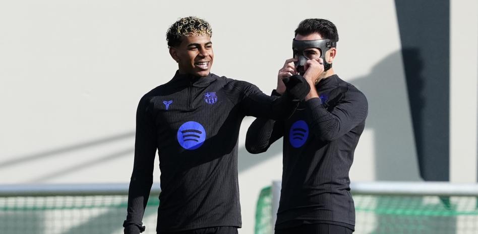 لامين يامال و إريك غارسيا