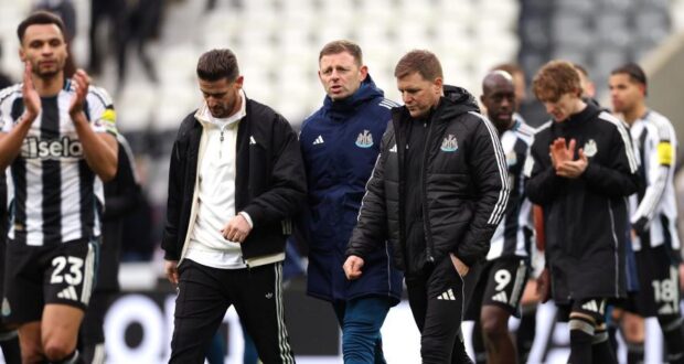 لم يكن إيدي هاو راضياً على الإطلاق عن هزيمة نيوكاسل أمام إيفرتون