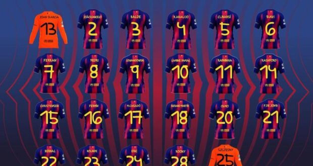 قمصان برشلونة