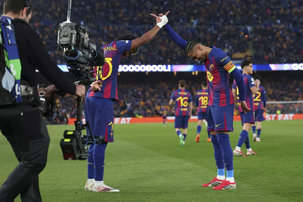 لامين يامال و رافينيا