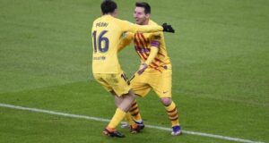 ميسي و بيدري