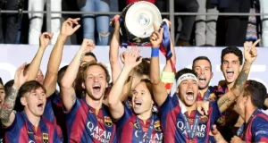 فوز برشلونة بدوري الأبطال
