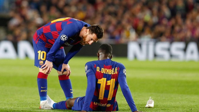 ميسي و ديمبيلي