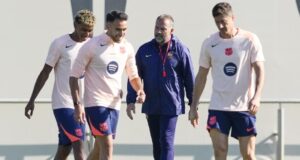 إريك غارسيا و لامين يامال و فليك