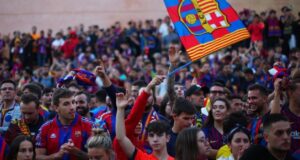 جماهير برشلونة