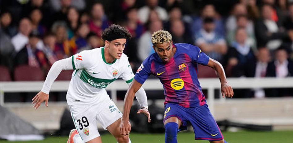 لامين يامال و هيكتور فورت