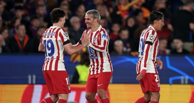 أُمنية من غريزمان بعد الفوز في برشلونة 1 غريزمان