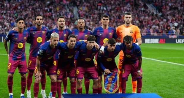 تشكيلة برشلونة في ربع نهائي الأبطال