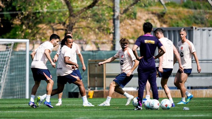 تدريبات برشلونة