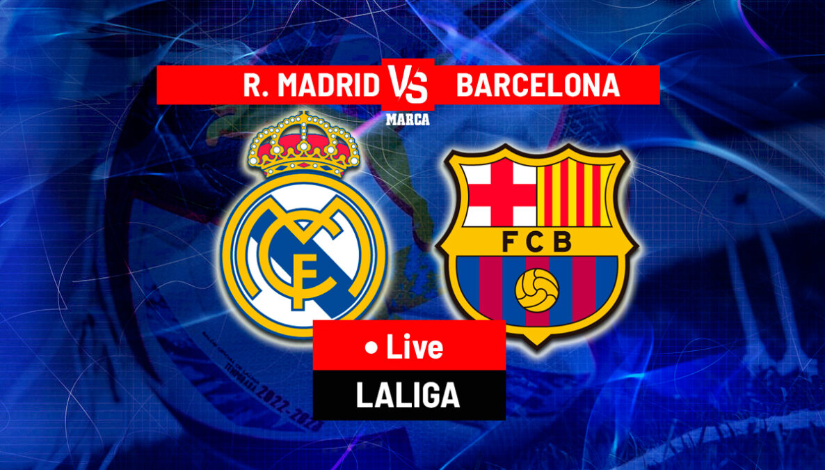 بث مباشر لمباراة برشلونة ضد ريال مدريد