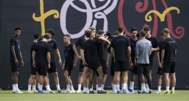 تدريبات برشلونة
