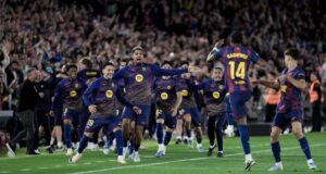احتفالات برشلونة