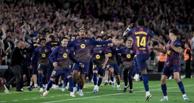 احتفالات برشلونة