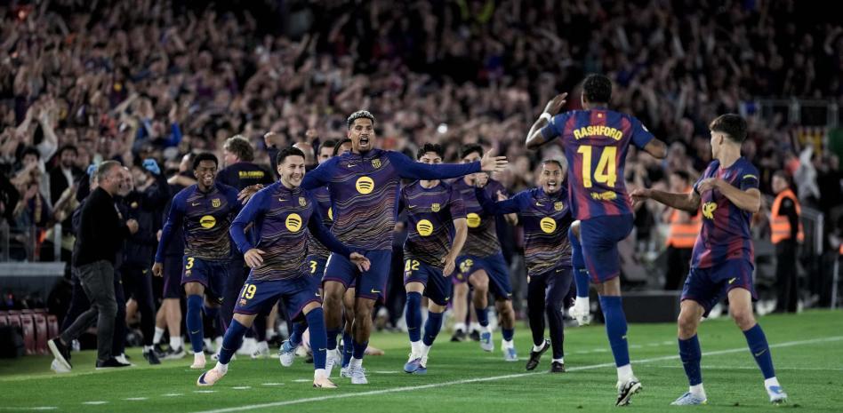 احتفالات برشلونة