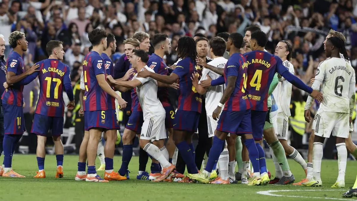 برشلونة ضد ريال مدريد