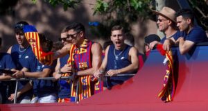 احتفالات برشلونة