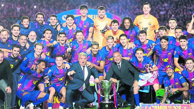تتويج برشلونة