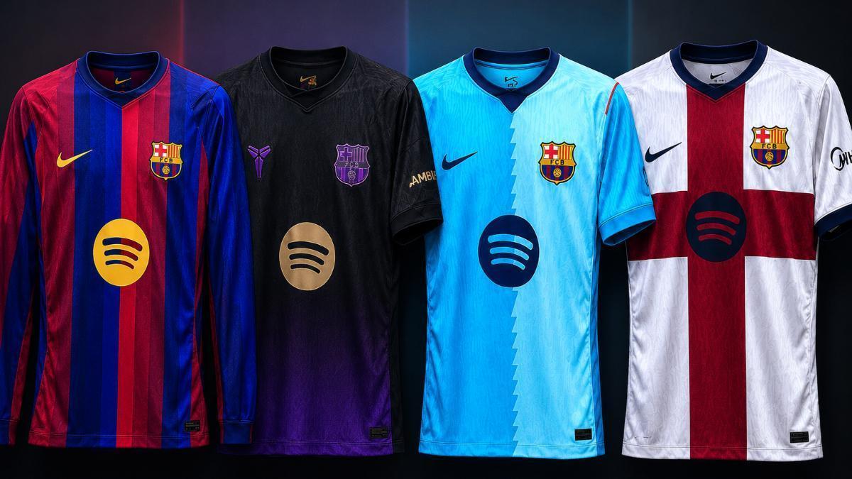 قمصان برشلونة