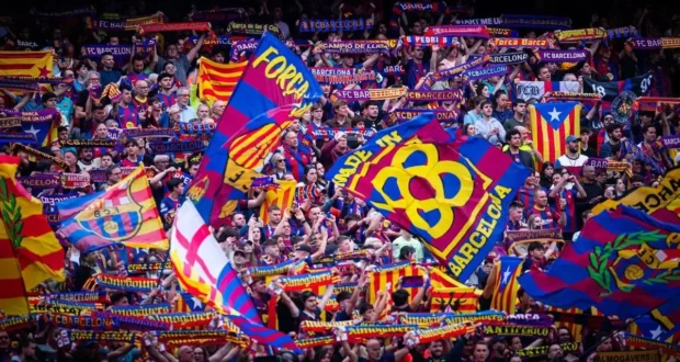 جماهير برشلونة