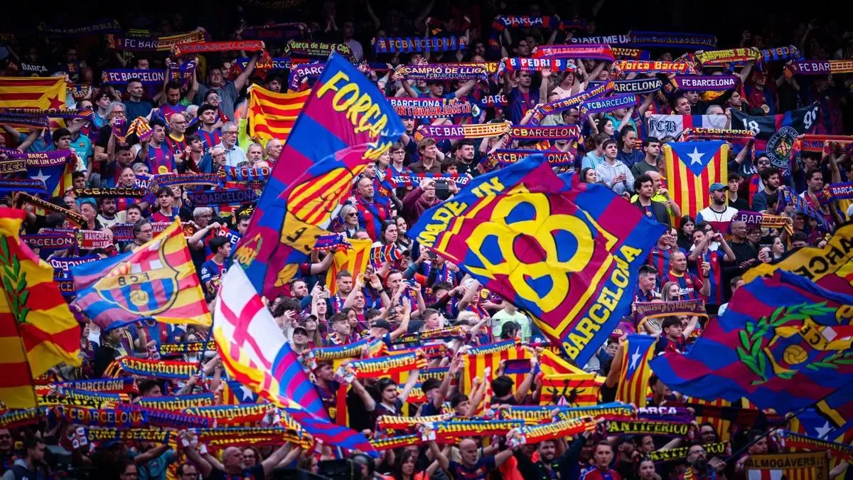 جماهير برشلونة
