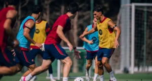 تدريبات برشلونة