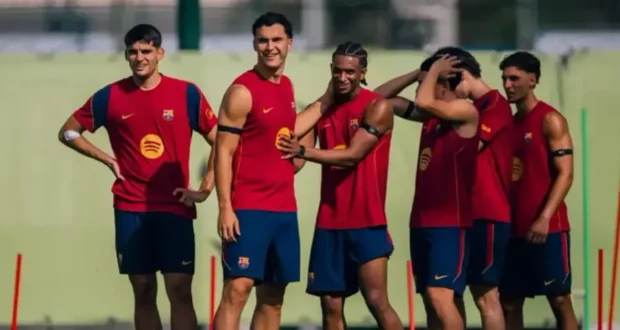 تدريبات برشلونة