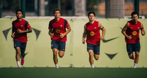 تدريبات برشلونة