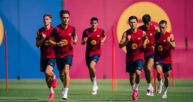 تدريبات برشلونة