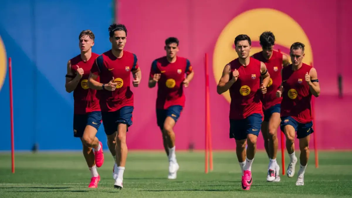 تدريبات برشلونة