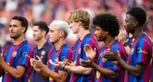 لاعبي برشلونة