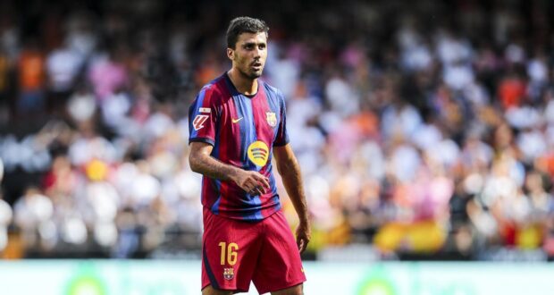 رودري يدفن الجدل في برشلونة 1 رودري